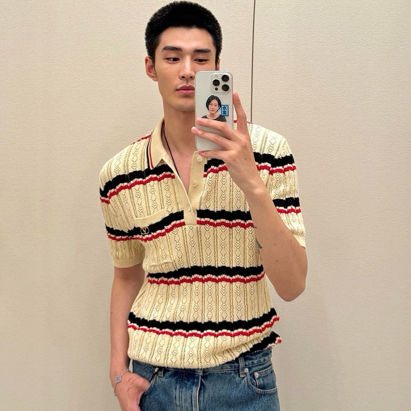 발렌티노 폴로셔츠