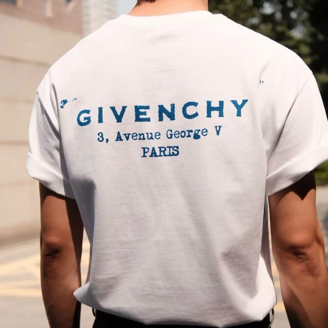 GIVENCHY Stamp print 티셔츠