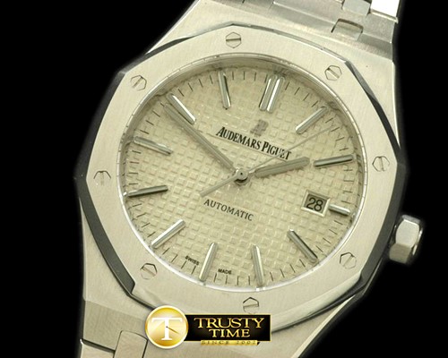 오데마피게 Royal Oak 15400 SS/SS White Swiss 2824 -AP0187A