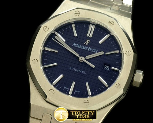 오데마피게 Royal Oak 15400 SS/SS Blue Swiss 2824 -AP0187C