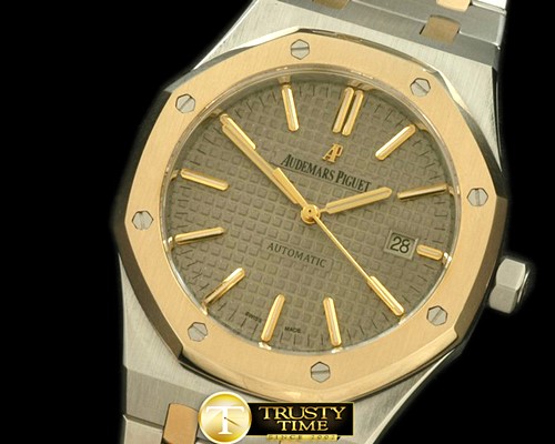 오데마피게 Royal Oak 15400 SS/YG Grey Swiss 2824 -AP0189C