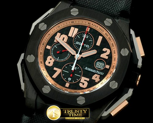 오데마피게 Arnold Schwarzenegger Legacy PVD/NY Black Num A7750 -AP0195