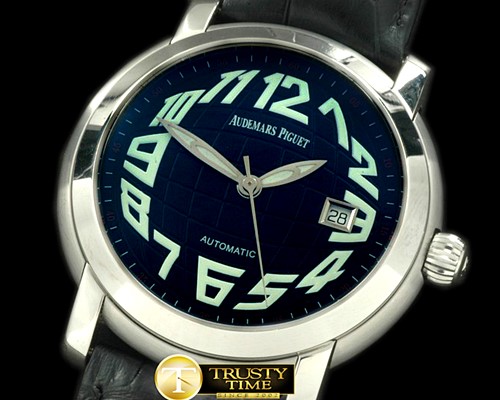 오데마피게 Jules Audemars Globe SS/LE Black Asian 2824 -AP0201B