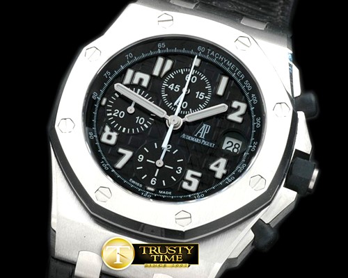 오데마피게 Royal Oak Chrono SS/LE Black Theme A7750 -AP0219B
