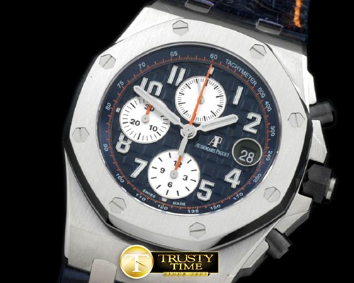 오데마피게 Royal Oak Chrono SS/LE Blue Theme A7750 -AP0247A