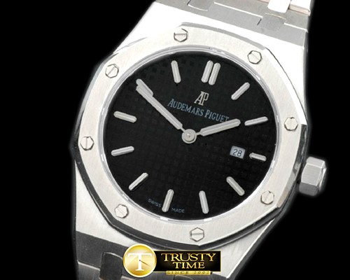 오데마피게 Royal Oak Ladies SS/SS Black SQtz -AP0248E