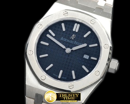 오데마피게 Royal Oak Ladies SS/SS Blue SQtz -AP0248F