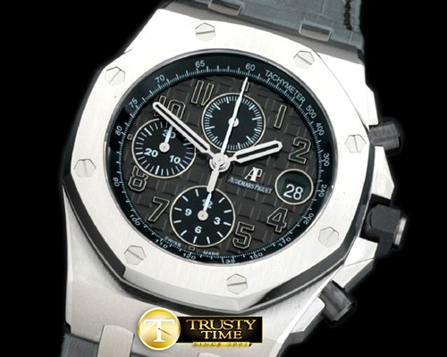 오데마피게 Royal Oak Chrono 26470 SS/LE Grey A7750 Sec@12 -AP0252