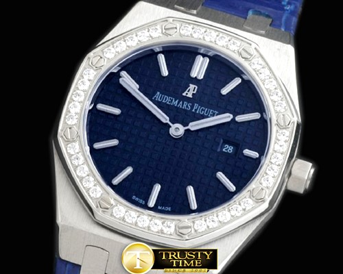 오데마피게 Royal Oak Ladies SS/LE Blue SQtz -AP0259C