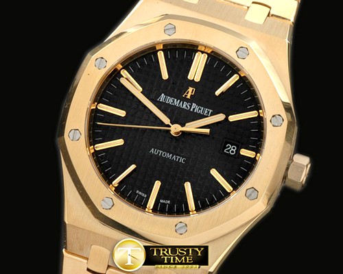 오데마피게 Royal Oak 15400 YG/YG Black Jap M 9015 -AP0260A