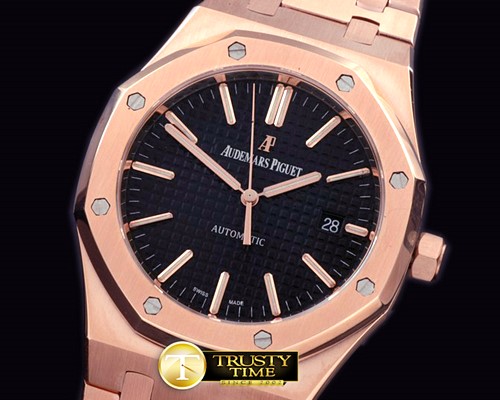 오데마피게 Royal Oak 15400 RG/RG Black Jap M 9015 -AP0261A