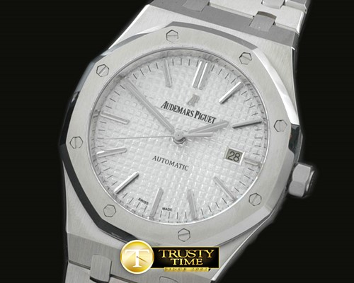 오데마피게 Royal Oak 15400 SS/SS White Jap M 9015 -AP0262A