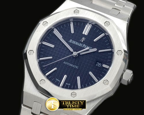 오데마피게 Royal Oak 15400 SS/SS Blue Jap M 9015 -AP0262C
