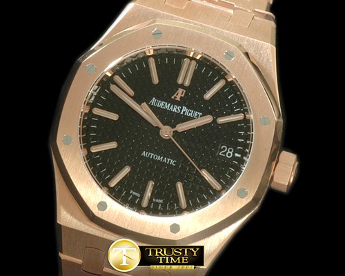 오데마피게 Royal Oak 15450 RG/RG Black AP 3120 -AP0309