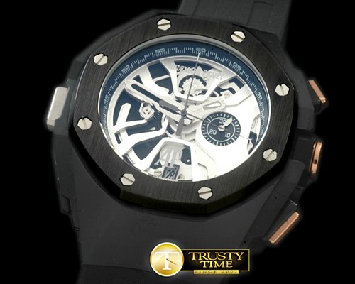 오데마피게 Royal Oak Concept Laptimer PVD/RU White Jap OS20 -AP0322A