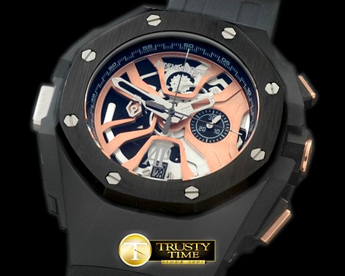 오데마피게 Royal Oak Concept Laptimer PVD/RU RGold Jap OS20 -AP0322C