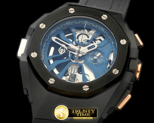 오데마피게 Royal Oak Concept Laptimer PVD/RU Blue Jap OS20 -AP0322D
