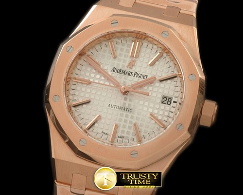 오데마피게 Royal Oak 15450 RG/RG White AP 3120 -AP0327A