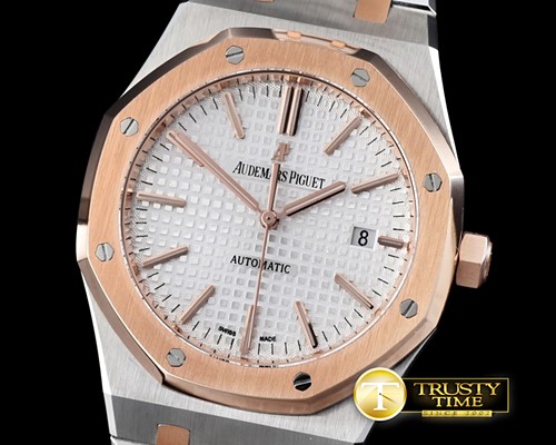 오데마피게 Royal Oak 15400 RG/SS White AP 3120 -AP0338A