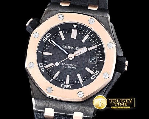 오데마피게 AP Diver QEII Cup 2014 DLC/RU Grey MY9015/A3120 -AP0342