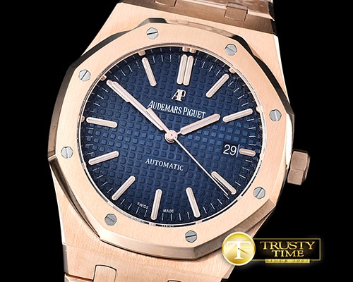 오데마피게 Royal Oak 15400 RG/RG JF Blue AP 3120 -AP0346