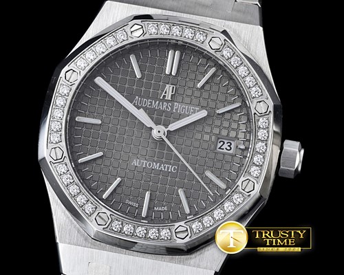 오데마피게 Royal Oak 15400 SS/SS Diam Gray JHF M9015/3120 -AP0366