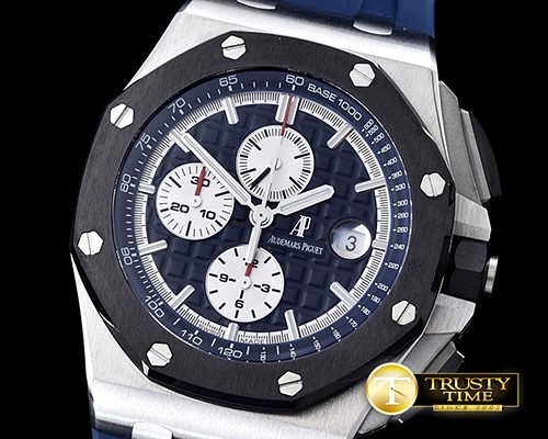 오데마피게 AP Royal Oak Chrono SS/RU Blue A3126Noob -AP0370A
