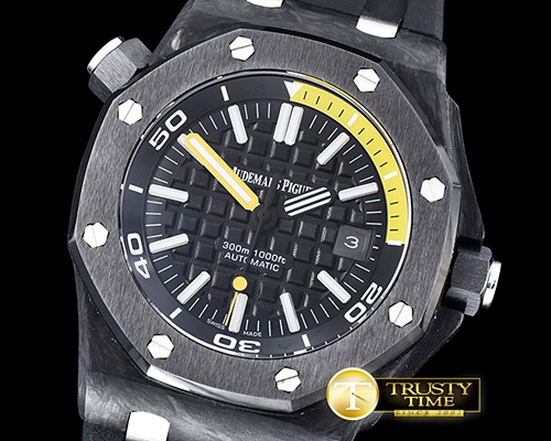 오데마피게 Royal Oak Diver FC/RU Black/Yellow JHF A2813 Mod3120 -AP0378A