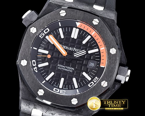 오데마피게 Royal Oak Diver FC/RU Black/Orange JHF A2813 Mod3120 -AP0378C