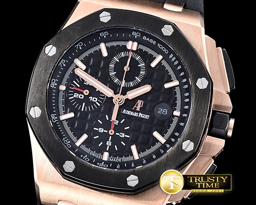 오데마피게 RO Offshore Novelty RG/RU Black JHF A3126 Secs@9 -AP0381D