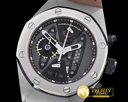 오데마피게 Royal Oak Concept SS/RU Grey/Brown VK Quartz -AP0395
