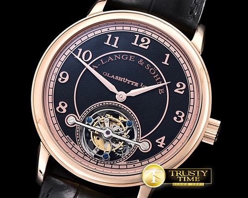  1815 Tourbillon Handwerkskunst RG/LE Blk HW Tourbillon -AS041B