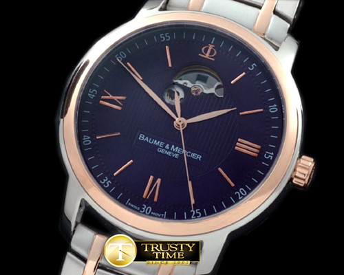 보메 메르시에 Classima Exec SS/RG Blue Asian 2824 -BM007C
