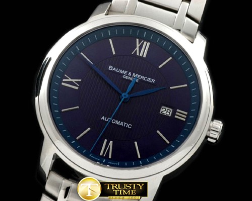 보메 메르시에 Classima Exec SS/SS Blue Asian 2824 -BM009C