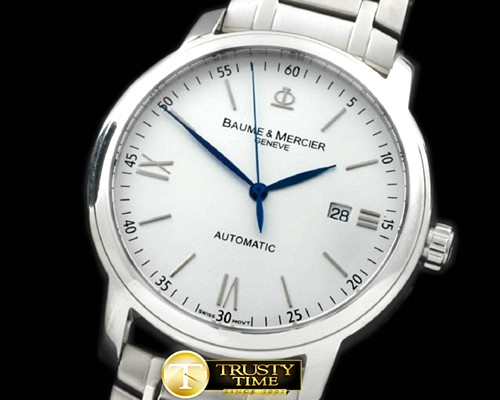 보메 메르시에 Classima Exec SS/SS White Asian 2824 -BM009D