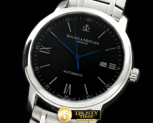 보메 메르시에 Classima Exec SS/SS Black Asian 2824 -BM009E