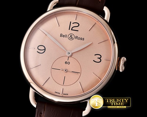 벨&로스 Bell Ross WW1 Argentium RG/LE Rose Gold Asia 2813 -BR082B