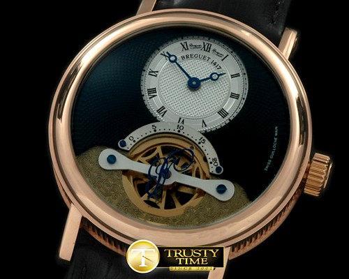 브레게 Jubilee Tourbillon RG/LE Black Asian HW 17J -BRE049B