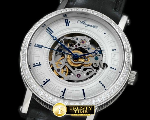 브레게 Jubilee Skeleton Auto SS/LE White Sticks Asian 2824 -BRE051B