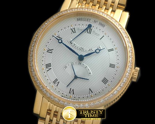 브레게 Jubilee Classic Reserve YG/YG Miyota 9100 -BRE054A