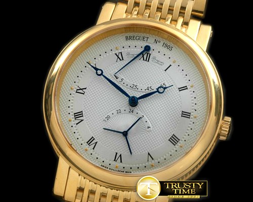 브레게 Jubilee Classic Reserve YG/YG Miyota 9100 -BRE054B