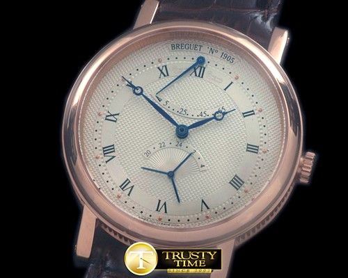 브레게 Jubilee Classic Reserve RG/LE Miyota 9100 -BRE057B