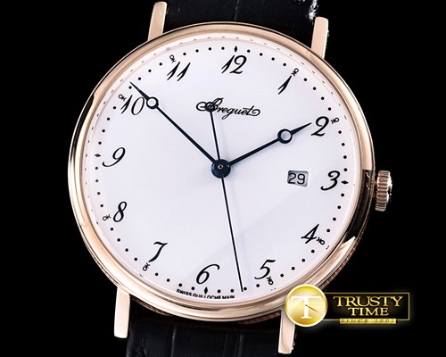 브레게 Classique Automatic 5177 RG/LE White M9015 -BRE062