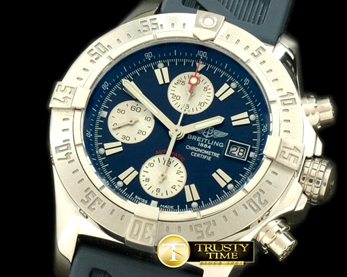브라이틀링 2011 Avenger Chrono SS/RU Blue A7750 28800 -BSW0205A