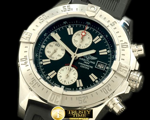 브라이틀링 2011 Avenger Chrono SS/RU Black A7750 28800 -BSW0205C