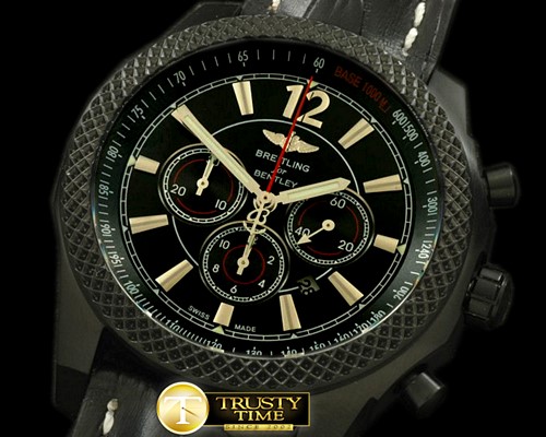 브라이틀링 Bentley Barnato Chrono PVD/LE Black A7750 Sec@3 -BSW0227