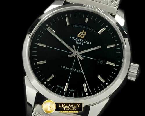 브라이틀링 TransOcean DayDate SS/ME Black Asian 2836 -BSW0234B