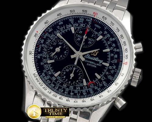 브라이틀링 Montbrillant Datora SS/SS Black Asia 7751 -BSW0244A