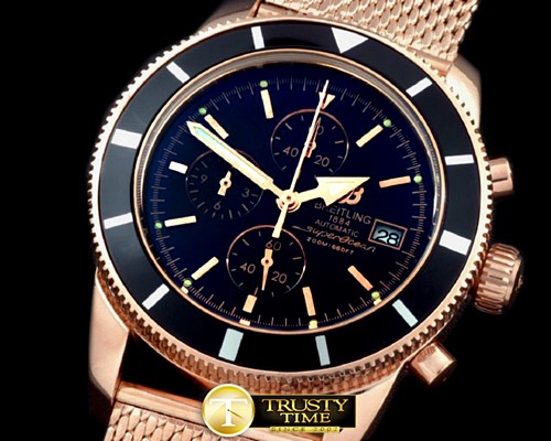브라이틀링 Heritage Chrono RG/ME Black Jap OS20 -BSW0265B