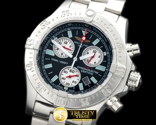 브라이틀링 Seawolf Chrono SS/SS Blue Stk Swiss Eta Qtz 251.262 -BSW0271C